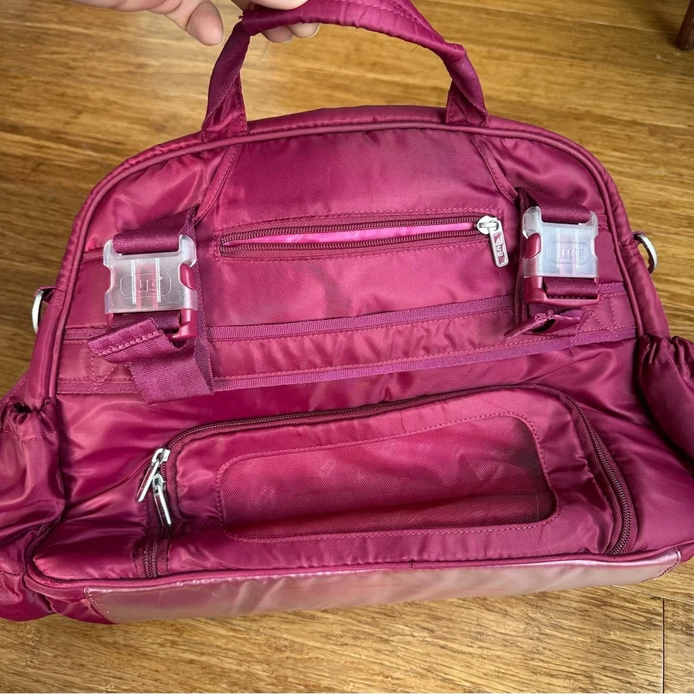 LUG Quilted Tuk Tuk Carry All Water‎ Resistant Diaper Bag
